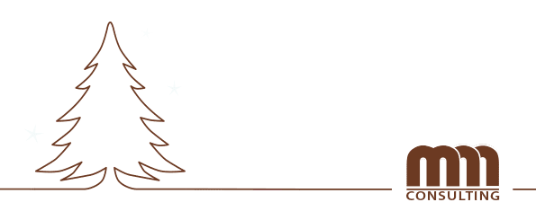 Weihnachtsbaum und MMM Logo