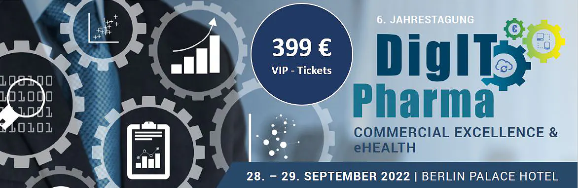 6. DigIT Pharma Summit in Berlin am 28. – 29. 09.2022